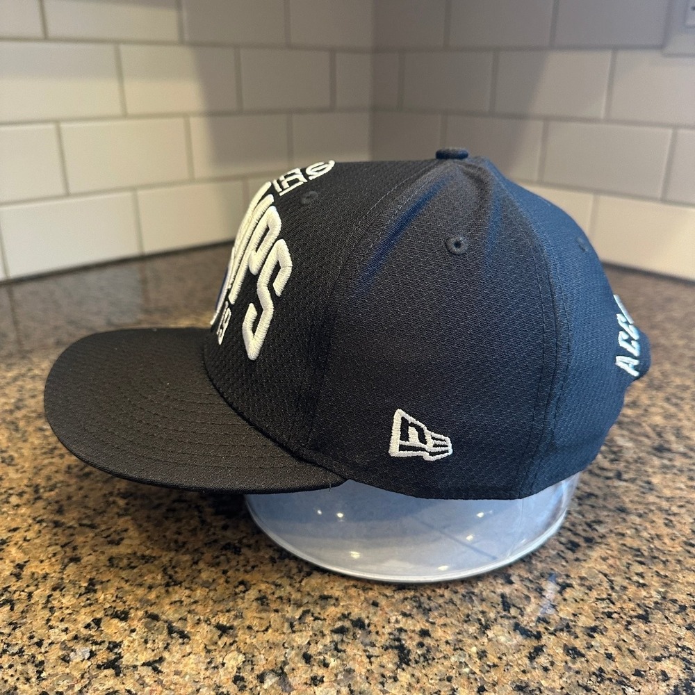 Duke Hat New Era 9FIFTY Men's Adjustable Black 2019 ACC Champs Basketball Cap - Picture 4 of 6